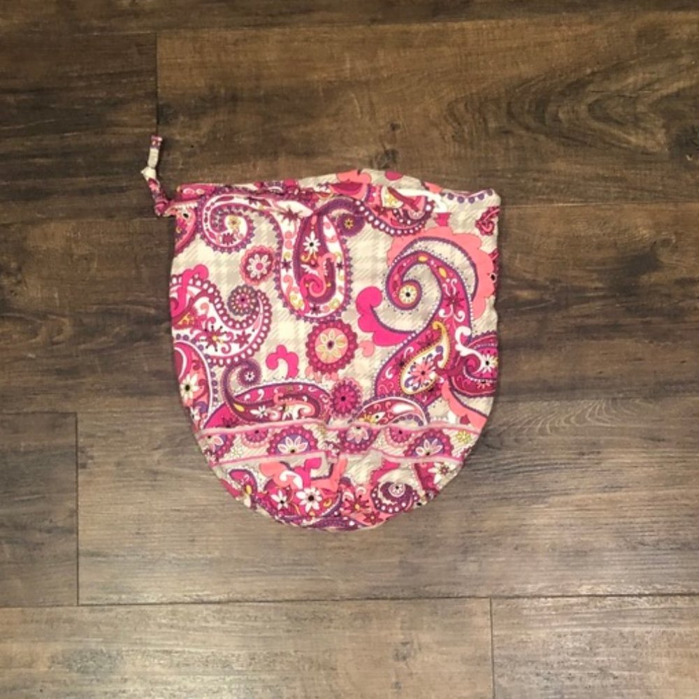 Vera Bradley Paisley Meets Plaid Ditty Bag